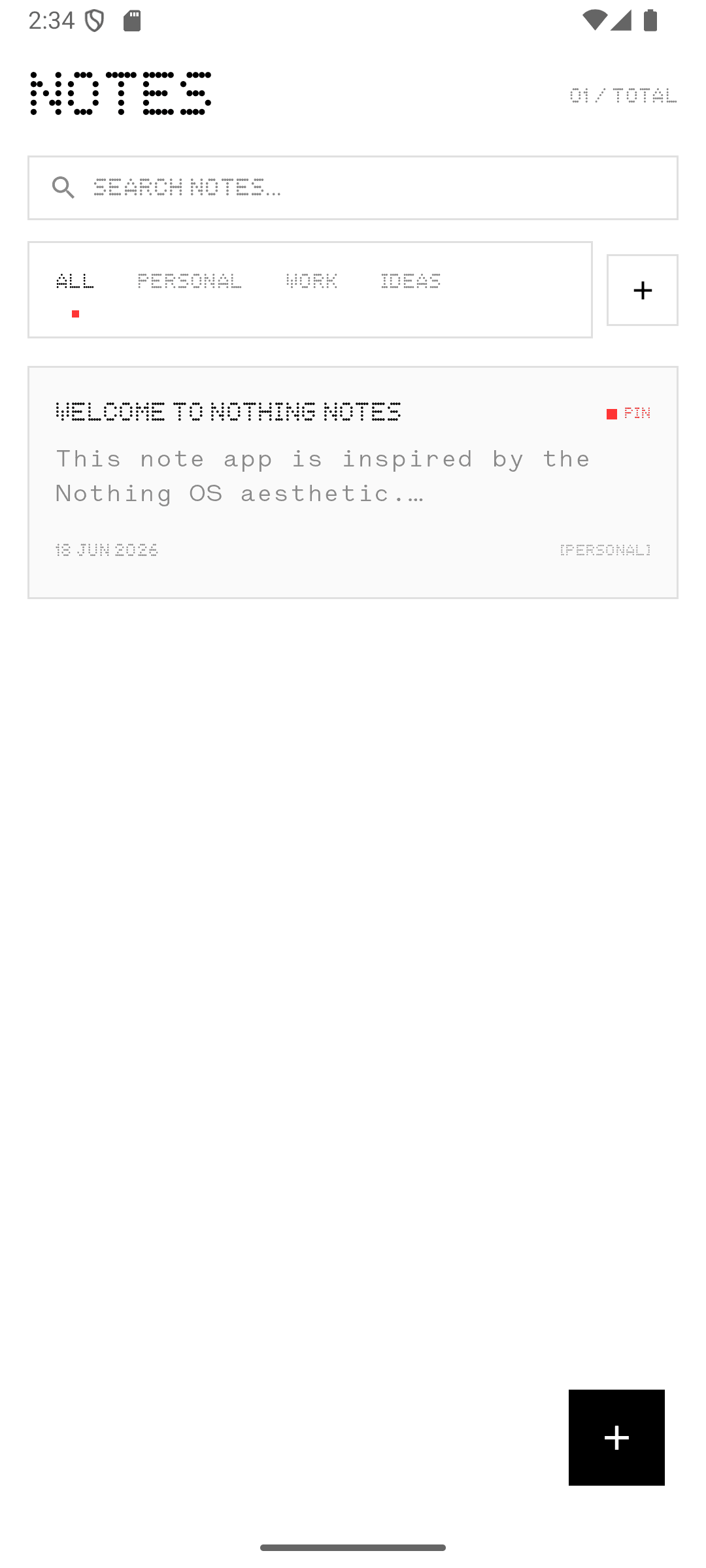 Nothing Notes Workspace screenshot 1